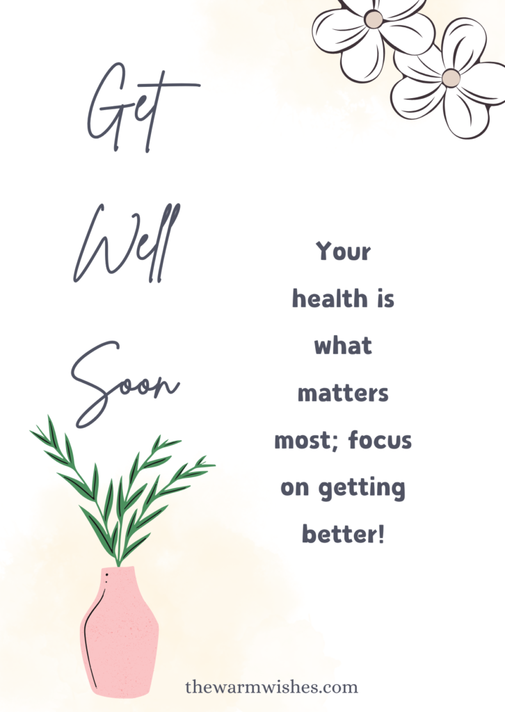 get well soon